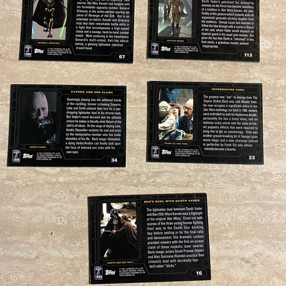 Star Wars Trading Cards - Picture 2 of 2